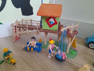 Parque infantil Playmobil con accesorios