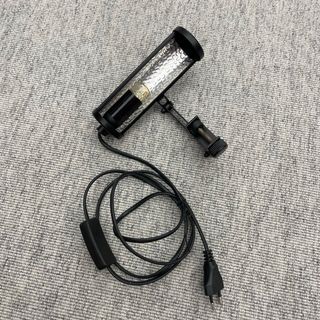 Luce da leggio nera e argento