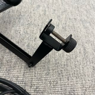 Luce da leggio nera e argento