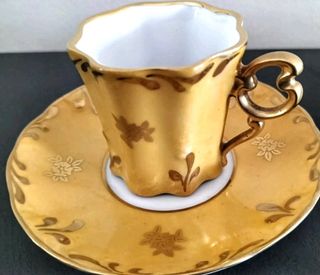 Tazzine Caffè La Galleria Dipinte a Mano