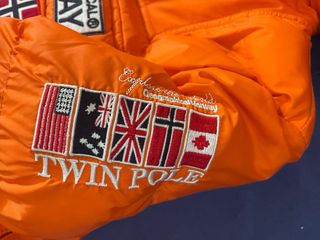 Abrigo Geographical Norway Naranja