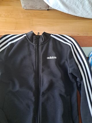 PACK Sudaderas Adidas Chándal Negro y Azul
