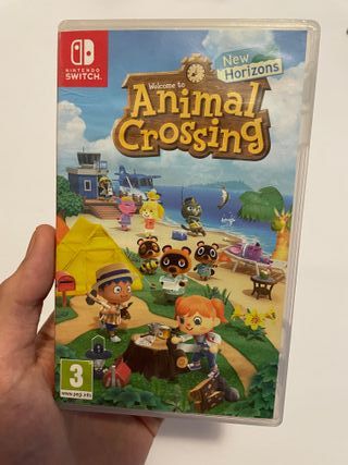 Caja Vacía Animal Crossing Nintendo Switch 
