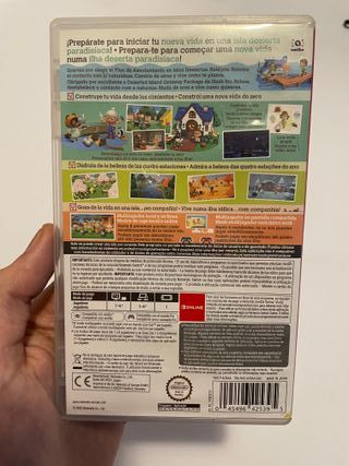Caja Vacía Animal Crossing Nintendo Switch 
