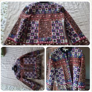 Chaqueta Zara Bordada Talla M