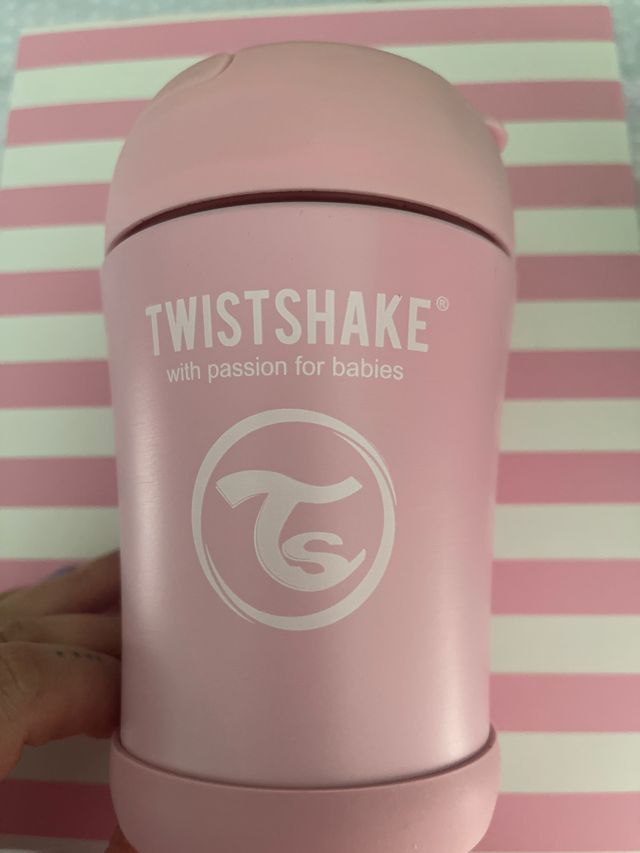 Termo Comida Bebé Twistshake Rosa