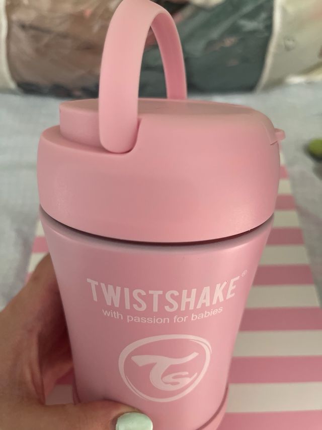 Termo Comida Bebé Twistshake Rosa