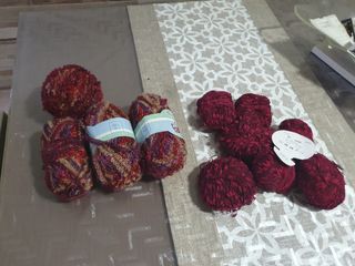 2 tipi filato lana misto