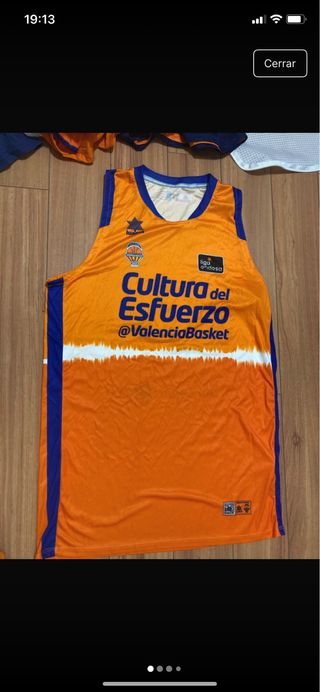 Camiseta Valencia Basket Cultura del Esfuerzo