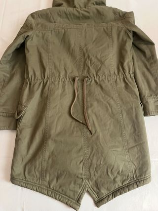 Abrigo Quiksilver Mujer Talla S/M Verde Oliva