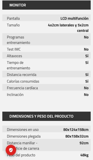 Cinta de Correr Plegable MC-460_A
