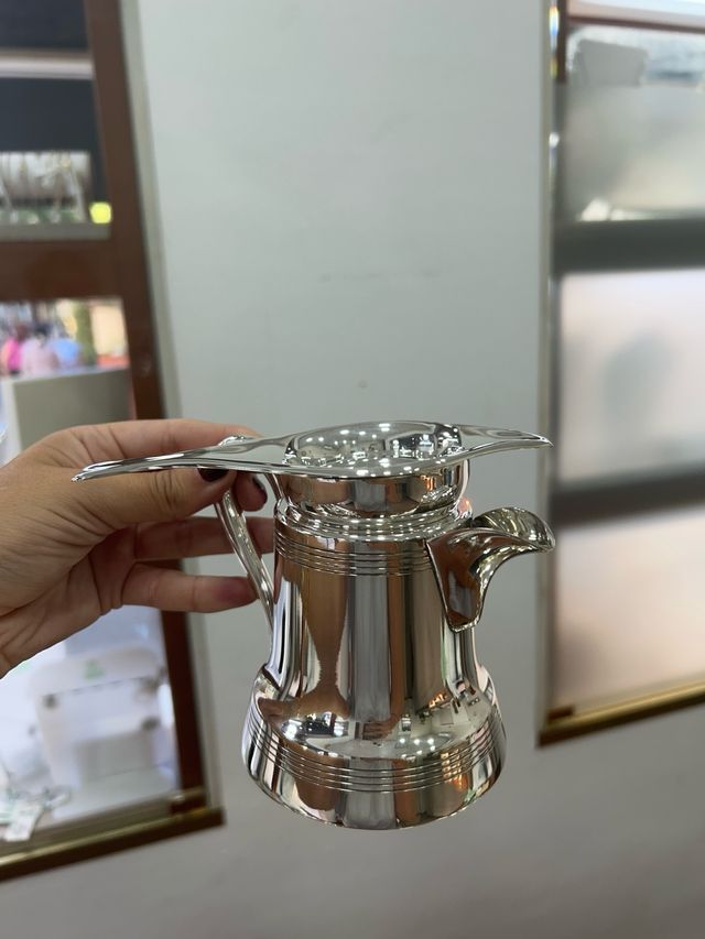 Conjunto de teteras de alpaca nuevas