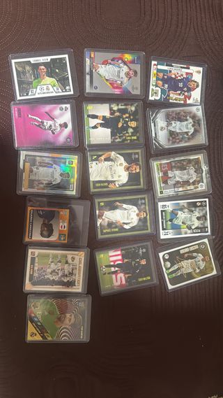 Lote cartas Real Madrid 