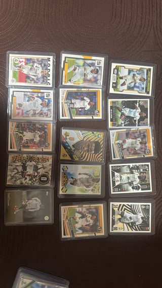 Lote cartas Real Madrid 