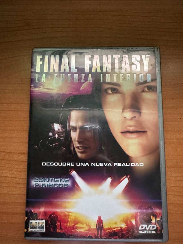 Final Fantasy La Fuerza Interior DVD
