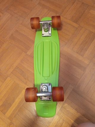 Skate verde para niños