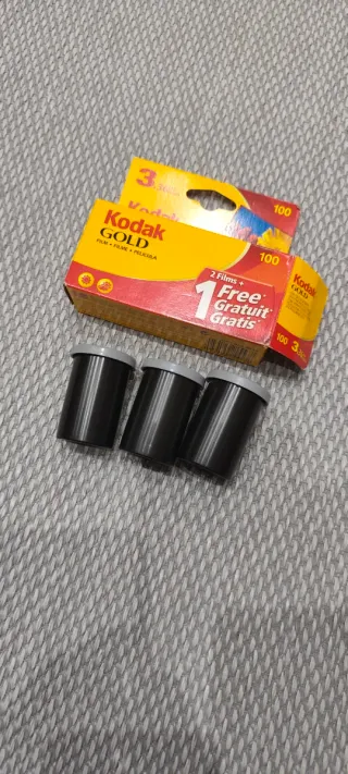 3 Carretes Kodak Gold 100 36exp