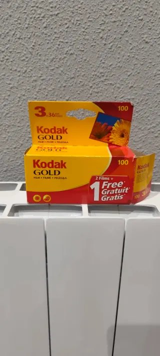 3 Carretes Kodak Gold 100 36exp
