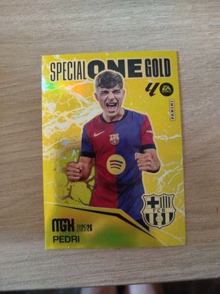 Carta Special One Gold Pedri MGK 2025/26