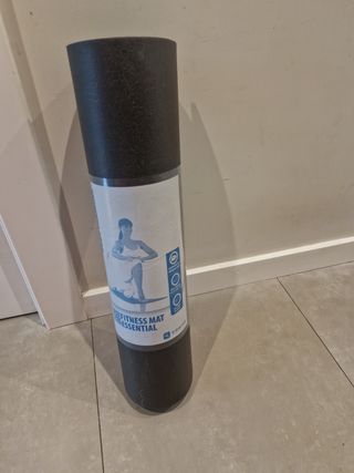 Esterilla Fitness Domyos Essential Negra
