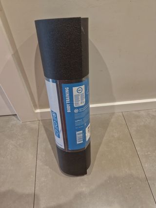 Esterilla Fitness Domyos Essential Negra