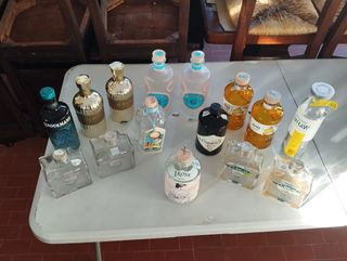 Bottiglie Gin Vuote: Brockmans, Gold, Malfy, June,
