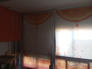 Cortinas enrollables decorativas para ventanas