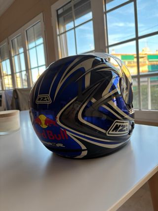 Casco Moto NZI Talla S Azul