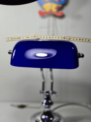 Lampada ministeriale blu anni 90
