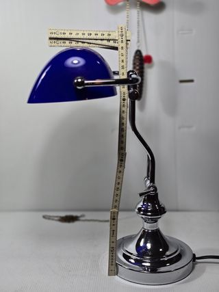 Lampada ministeriale blu anni 90