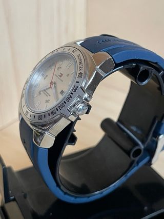 Reloj Tommy Hilfiger Azul y Plateado