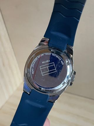 Reloj Tommy Hilfiger Azul y Plateado