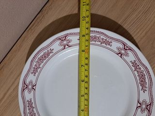 Set 3 Piatti Fontebasso Ceramica Rosso