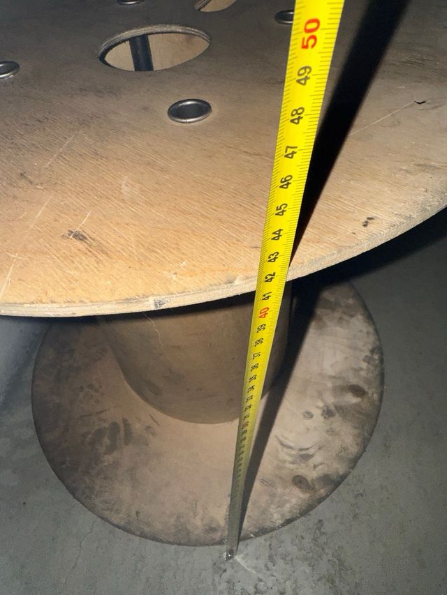 Carrete madera contrachapado mesa/taburete