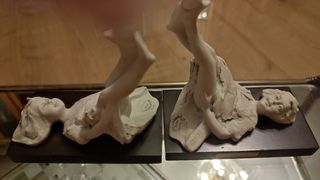 Pareja de portalibros.  Flavia Vera Mide 12x10x6.