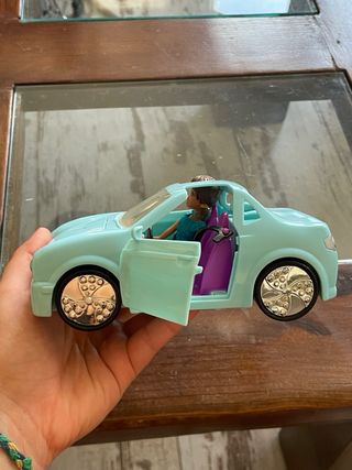 Coche azul Polly Pocket