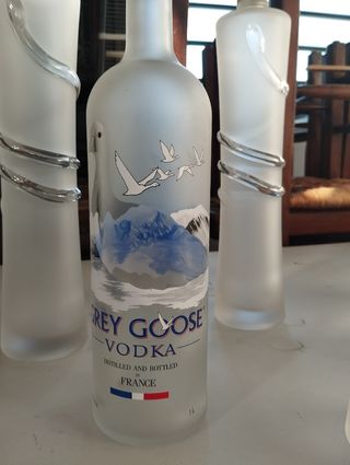 Bottiglie Vodka Vuote - Set 7 Pezzi