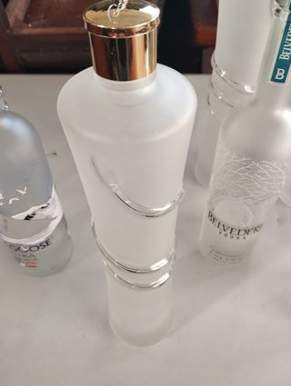 Bottiglie Vodka Vuote - Set 7 Pezzi