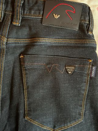 Vaqueros Armani Jeans Azules