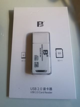 Lector de Tarjetas FB USB 2.0 SD/Micro SD