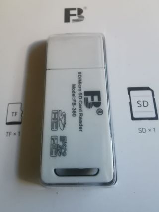 Lector de Tarjetas FB USB 2.0 SD/Micro SD