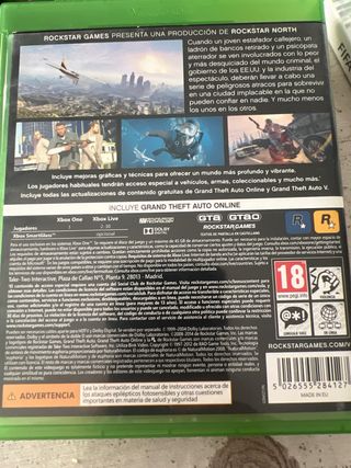 Grand Theft Auto V Xbox One