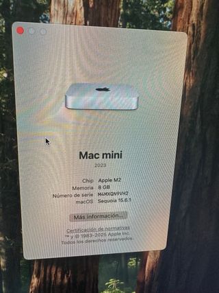 Mac mini M2 Silver da 8 GB di RAM