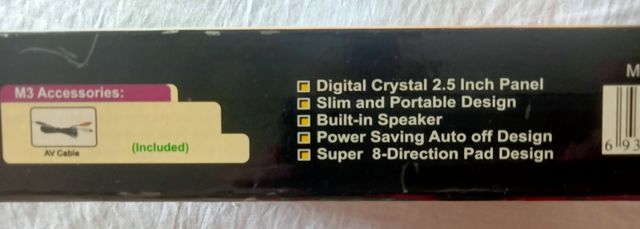 Consola M3 Pocket 30 Juegos Arcade Nueva