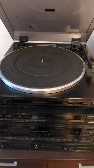 Plato Giradiscos Pioneer Negro