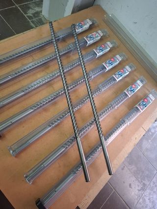 BOSCH BROCAS SDS MAX DE 20MM Y 72CM D LARGO NUEVAS