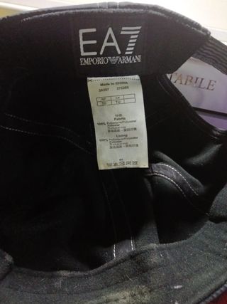 Gorra Emporio Armani Negra