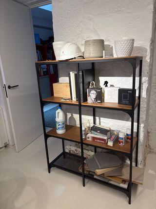 Estantería IKEA FJÄLLBO Negra 100x136 cm