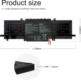 Batteria KLESYS C31N1815 per Asus ZenBook 13