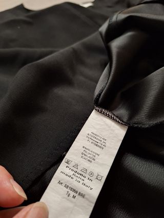 Vestito donna nero taglia M